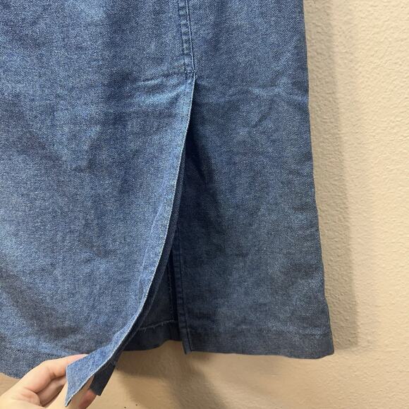 Moschino Jeans Mini Skirt High Rise Side Slit SZ 28 / 6 Quiet Luxury Western Y2K - Picture 3 of 7